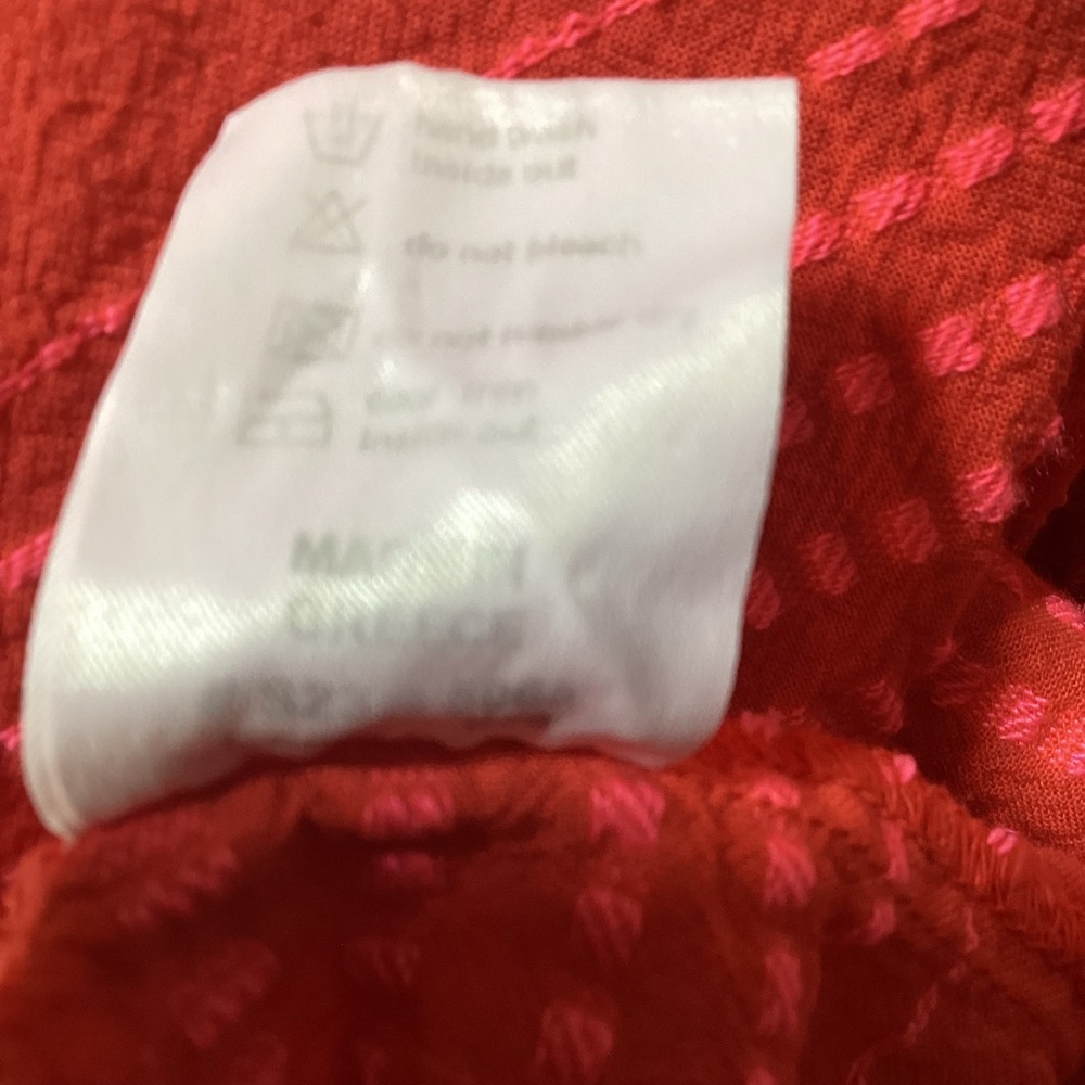 Woman’s Red Sleeveless Tiered Mini Dress - Picture 5 of 10